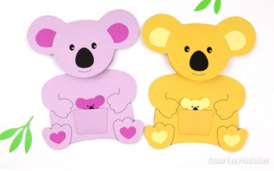 Make a Koala card for Wild Koala Day
