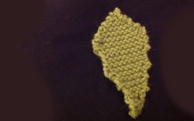 Knit a gum leaf for Wild Koala Day