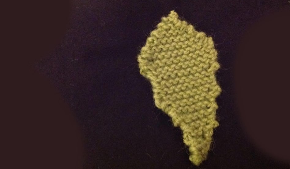 Knit a gum leaf for Wild Koala Day