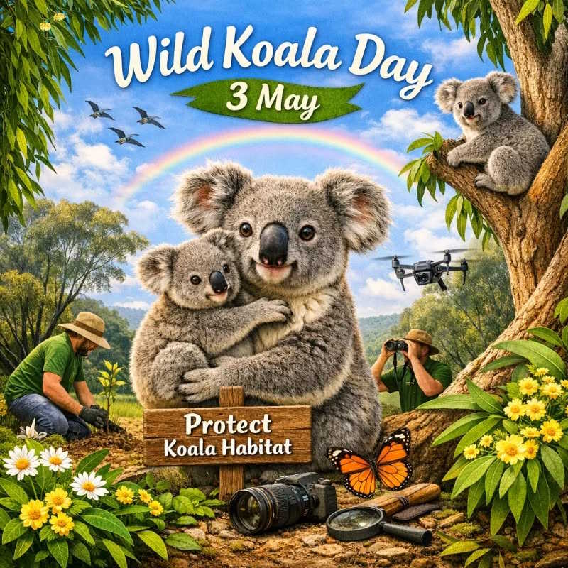 Koala action gympie wild koala day event